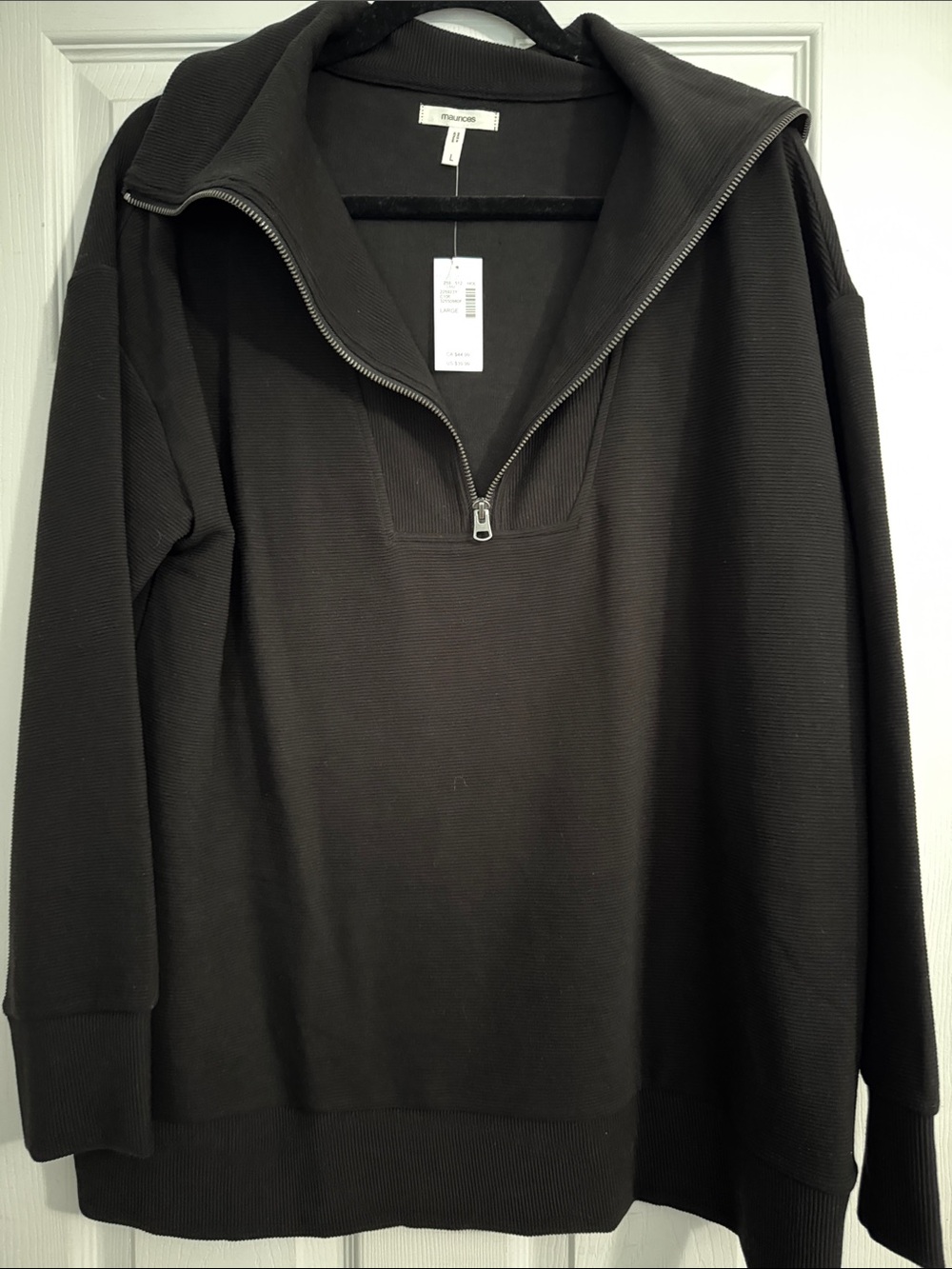 Maurice’s Women's Half-Zip - Black